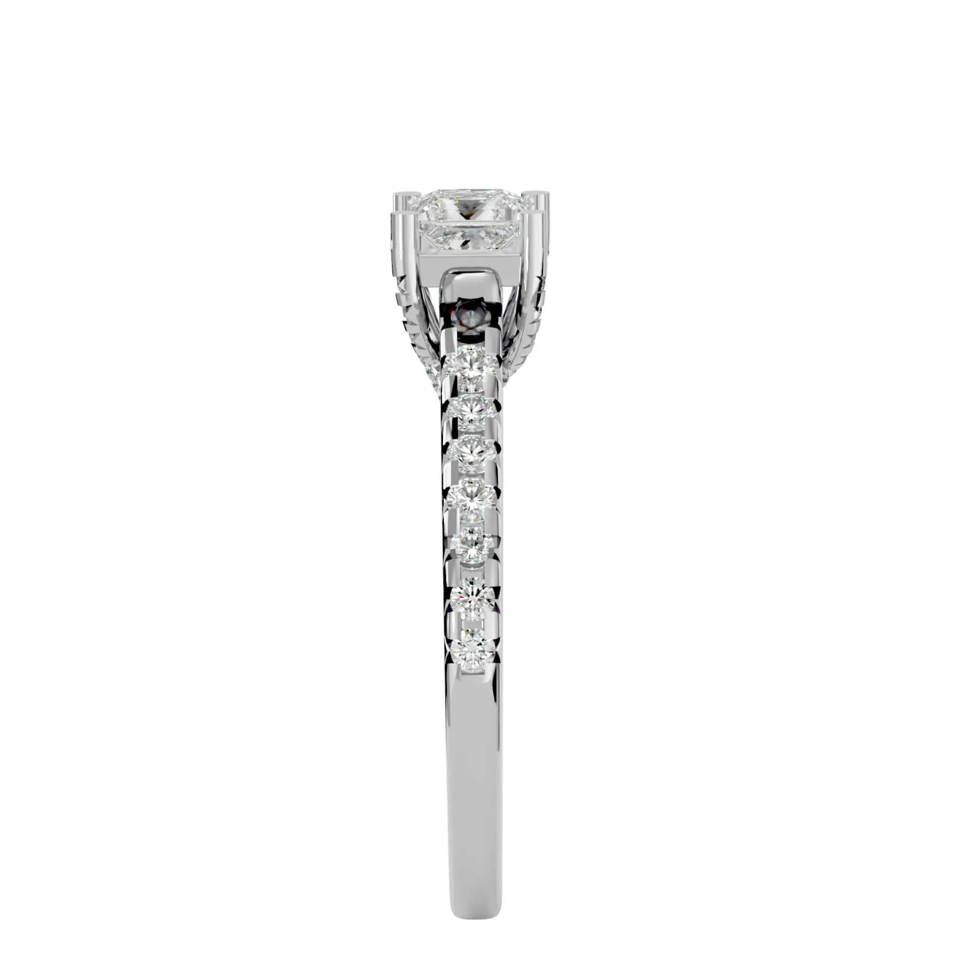 1.00ct Lucy Princess Cut Engagement Ring