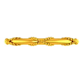 14k Gold Ring With Unique Detailing From Amazea Collection