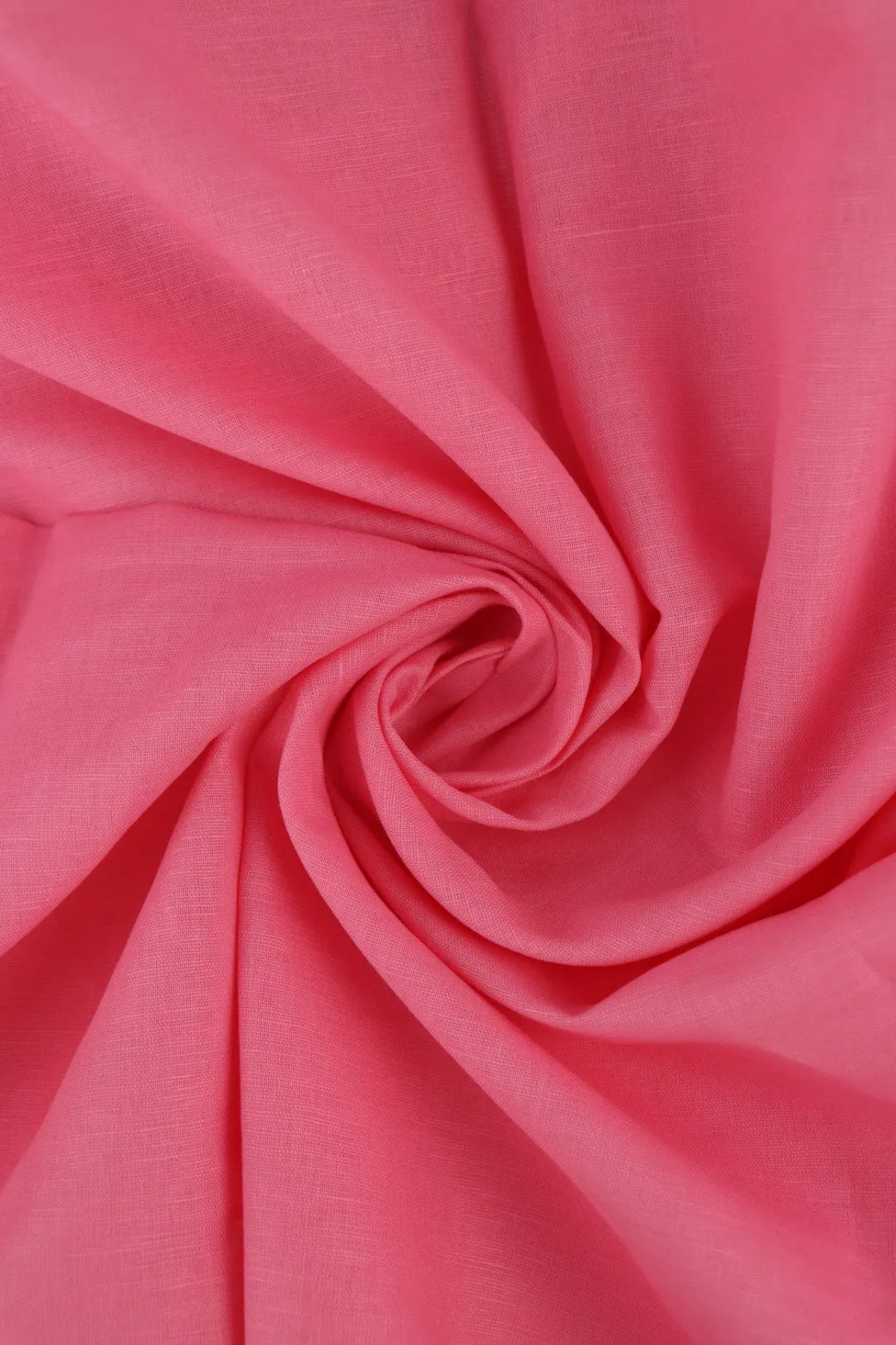 2YD PRECUT; Bubblegum Pink Parkville Linen Cotton