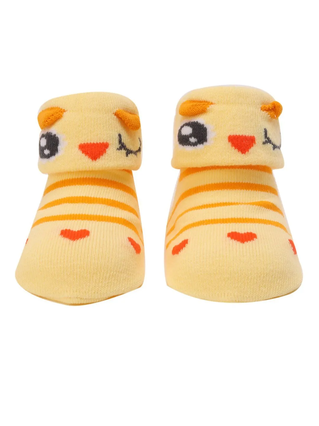 Adorable 3D Animal Face Socks Set for Boys