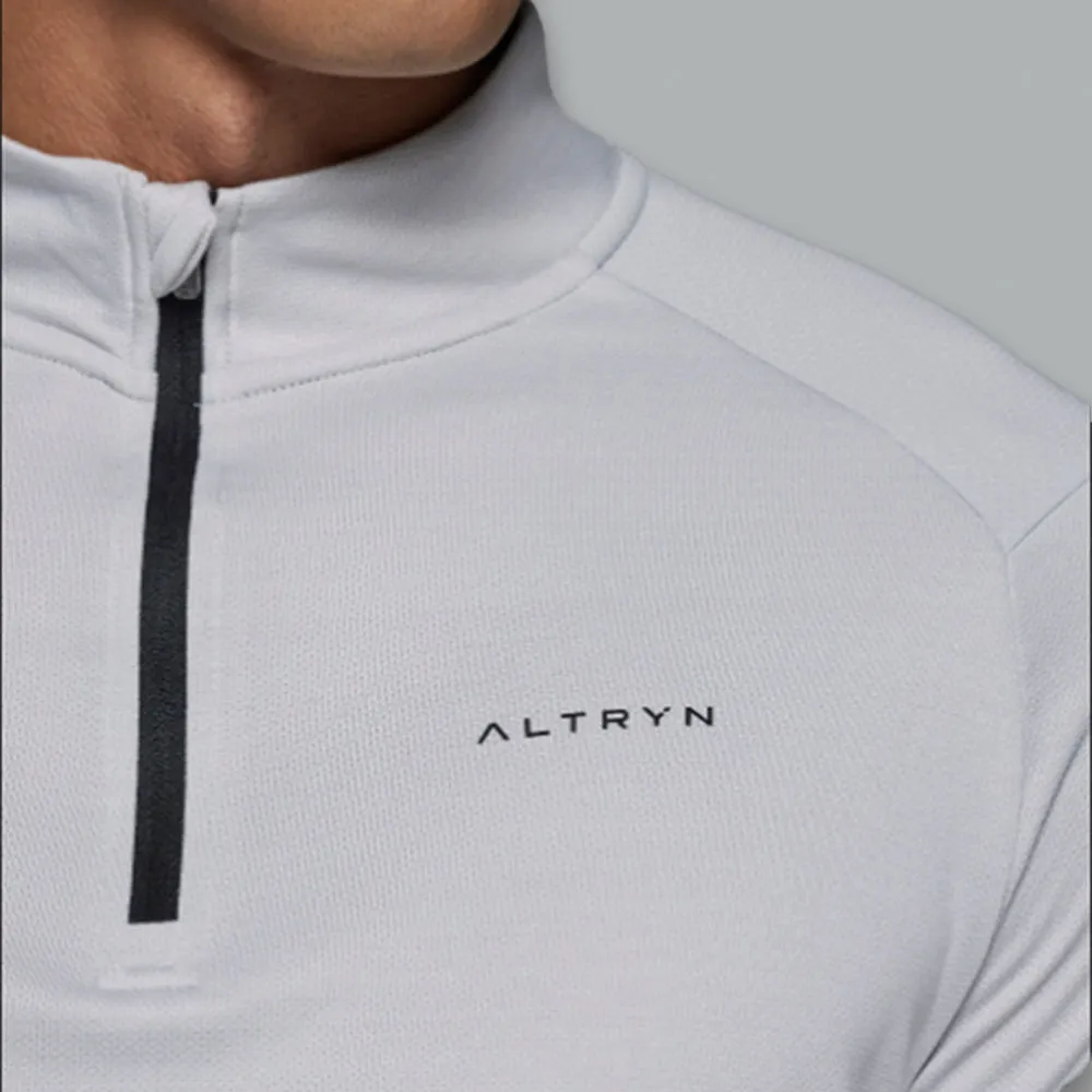 Altryn Tech Half Zip/Pant Cargo Tracksuit Set Grey/Black
