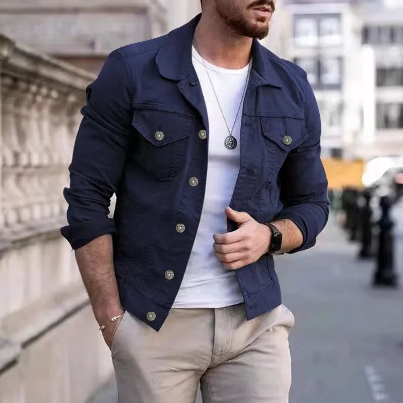 Aule Button Down Cargo Jacket