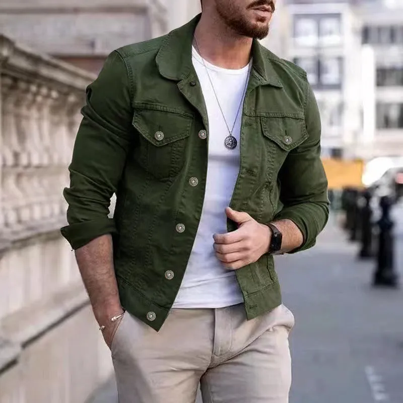 Aule Button Down Cargo Jacket
