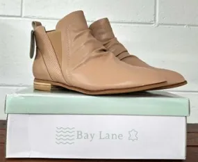 Bay Lane Dasha Taupe Leather Shoe Taupe 6