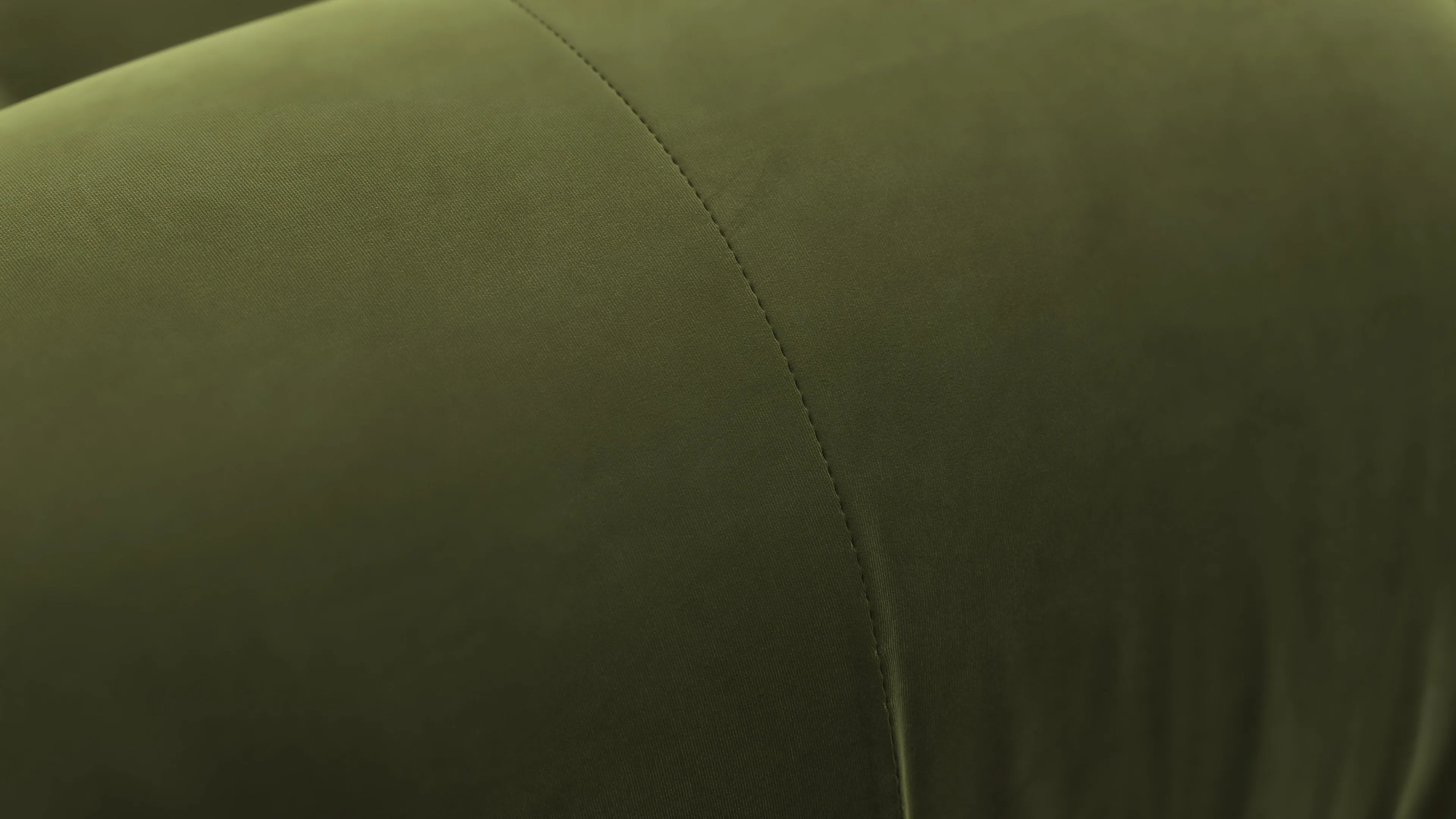 Belia - Belia Module, Armless, Thyme Luxe Velvet