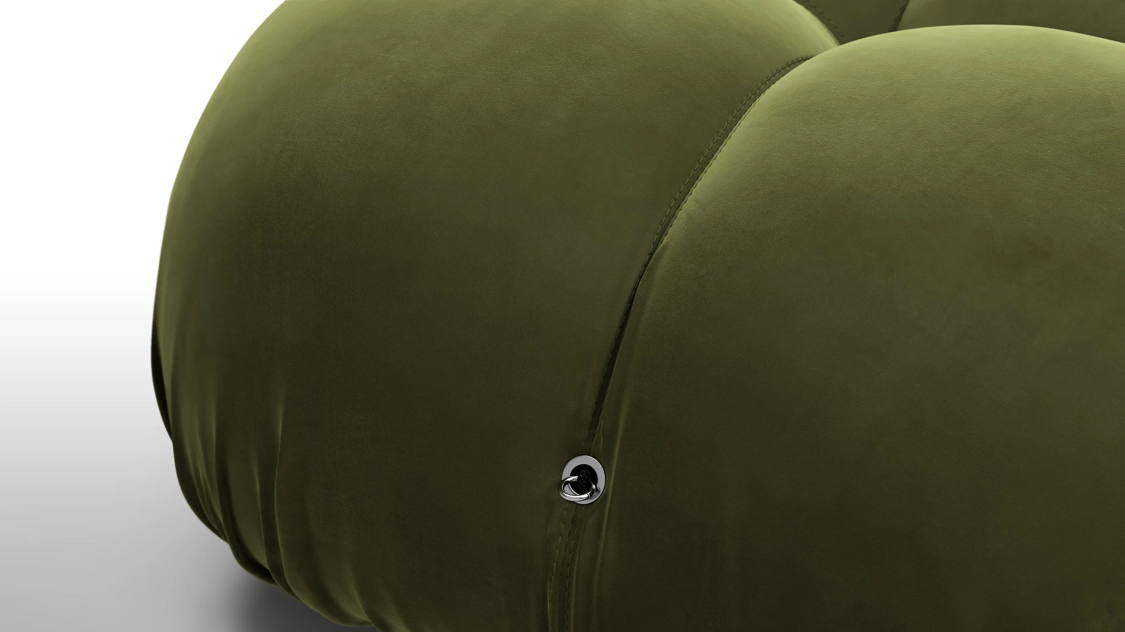 Belia - Belia Module, Armless, Thyme Luxe Velvet