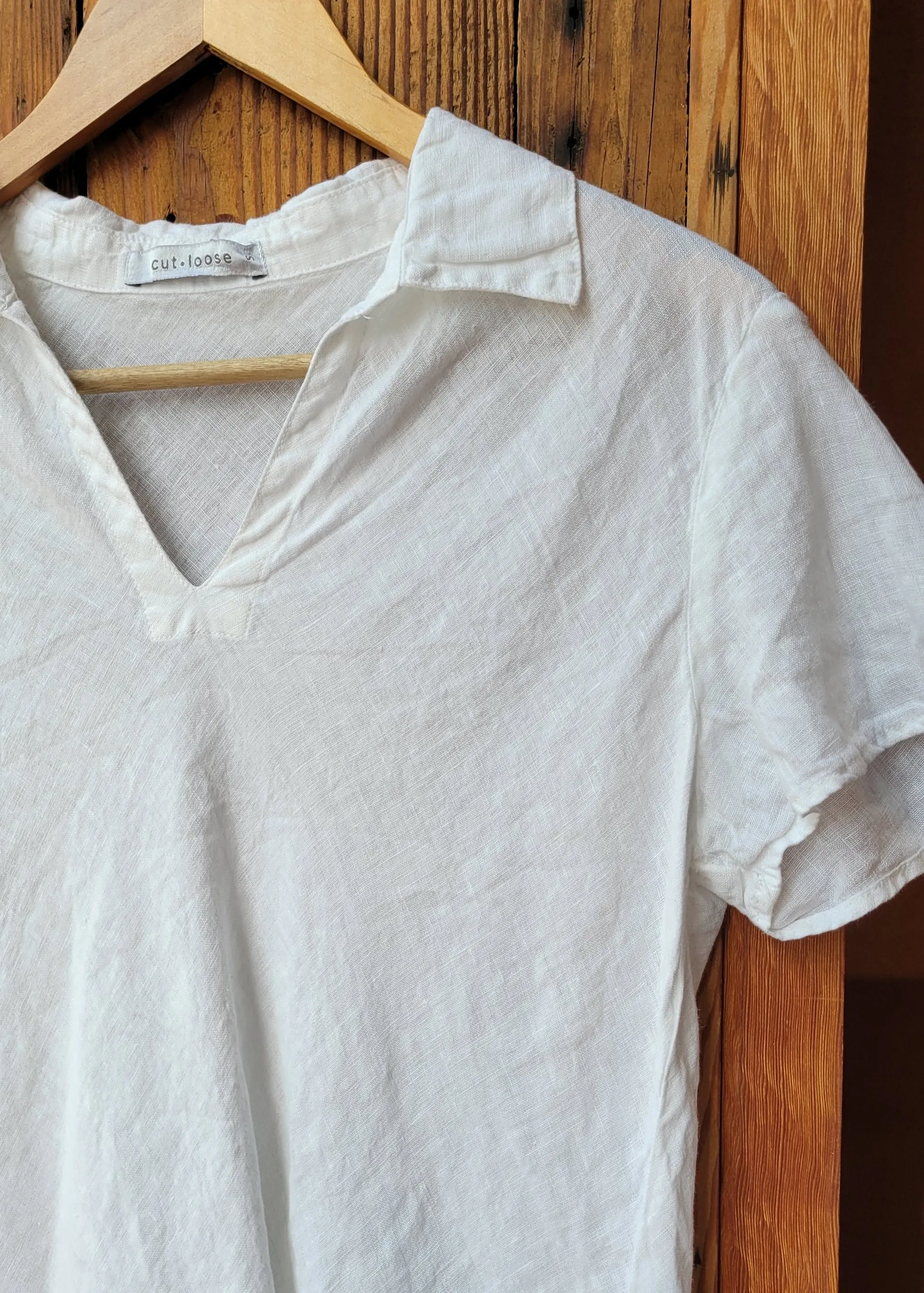 Bias Collar Shirt