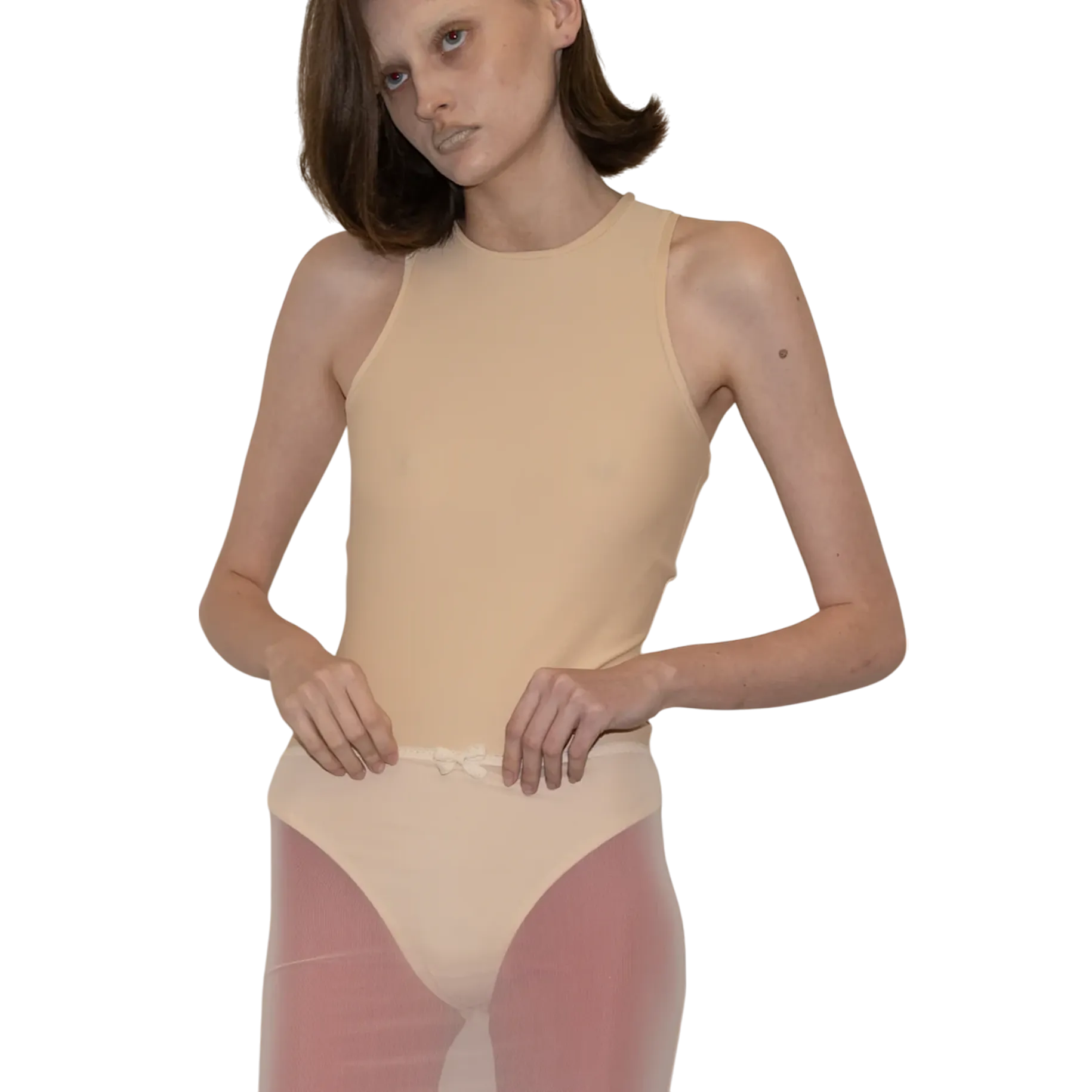 Biflex Bodysuit Peach (Made to order)
