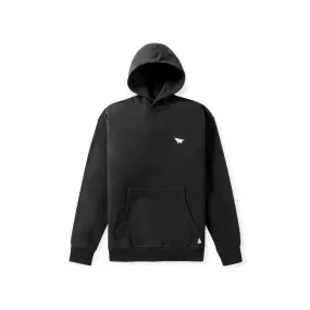 Brushed Surface Fleece Hoodie - Black