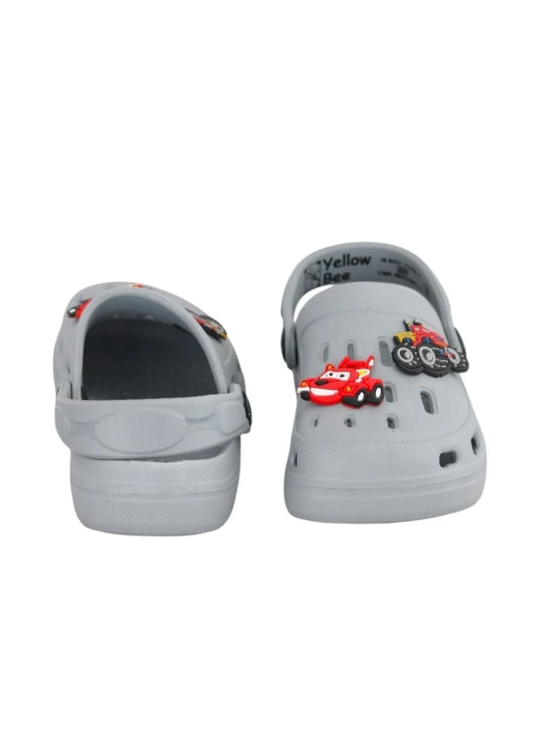 Car-Themed Clogs with Fun Cartoon Design Clogs for Boys