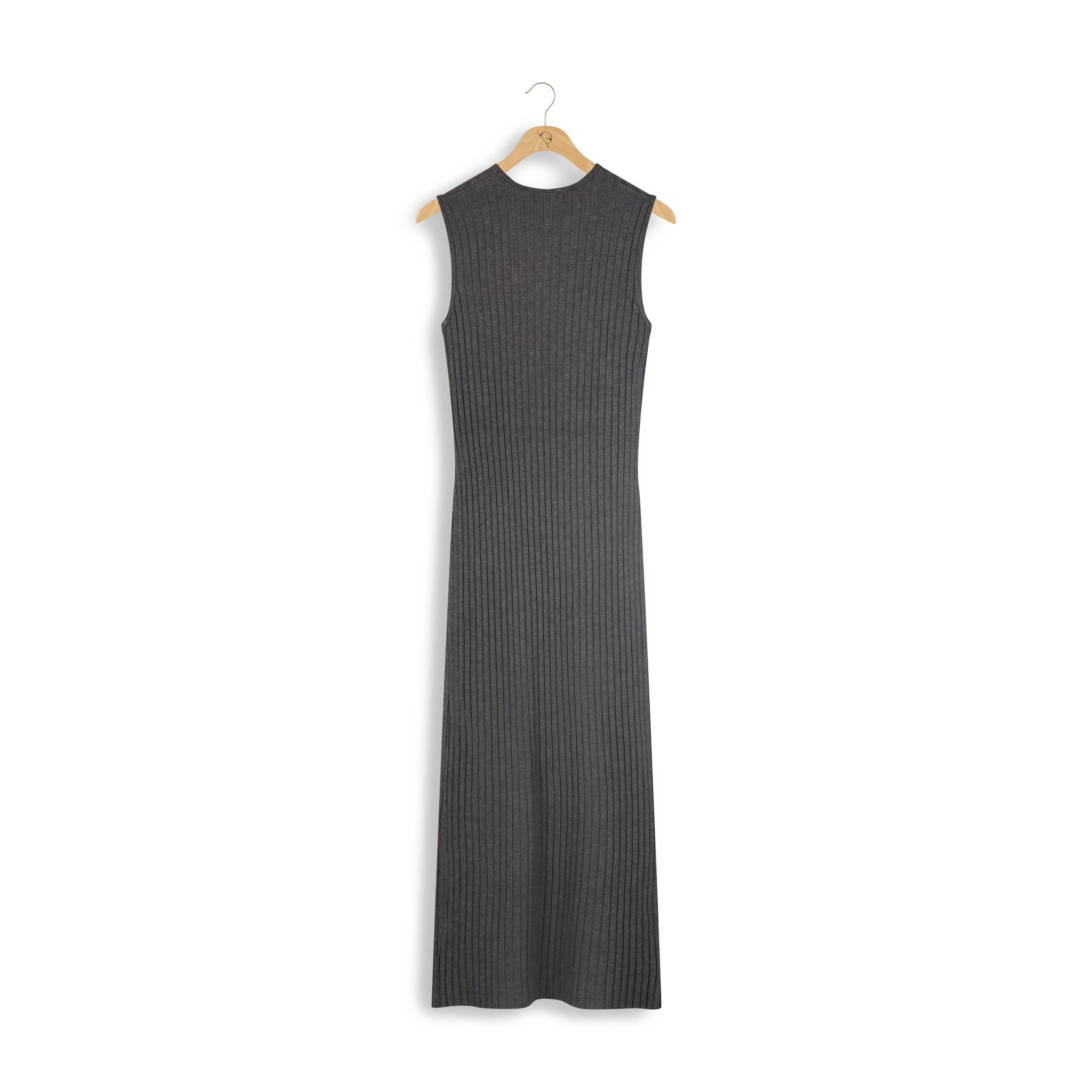 cinnamon sleeveless maxi dress