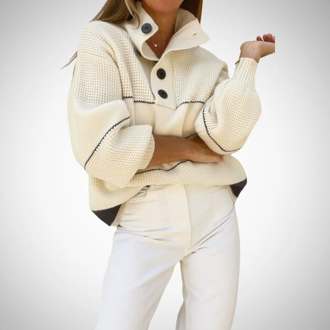 Clara Turtleneck Long-Sleeve Top