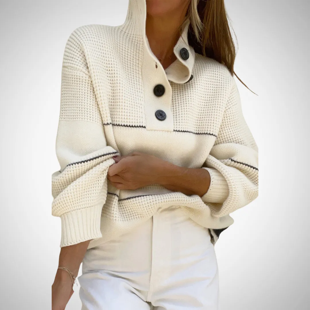 Clara Turtleneck Long-Sleeve Top
