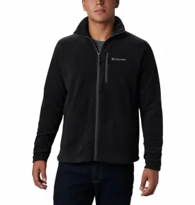 Columbia Mens Fast Trek II Full Zip Fleece BLACK | Lightweight Outdoor Fleece Jacket