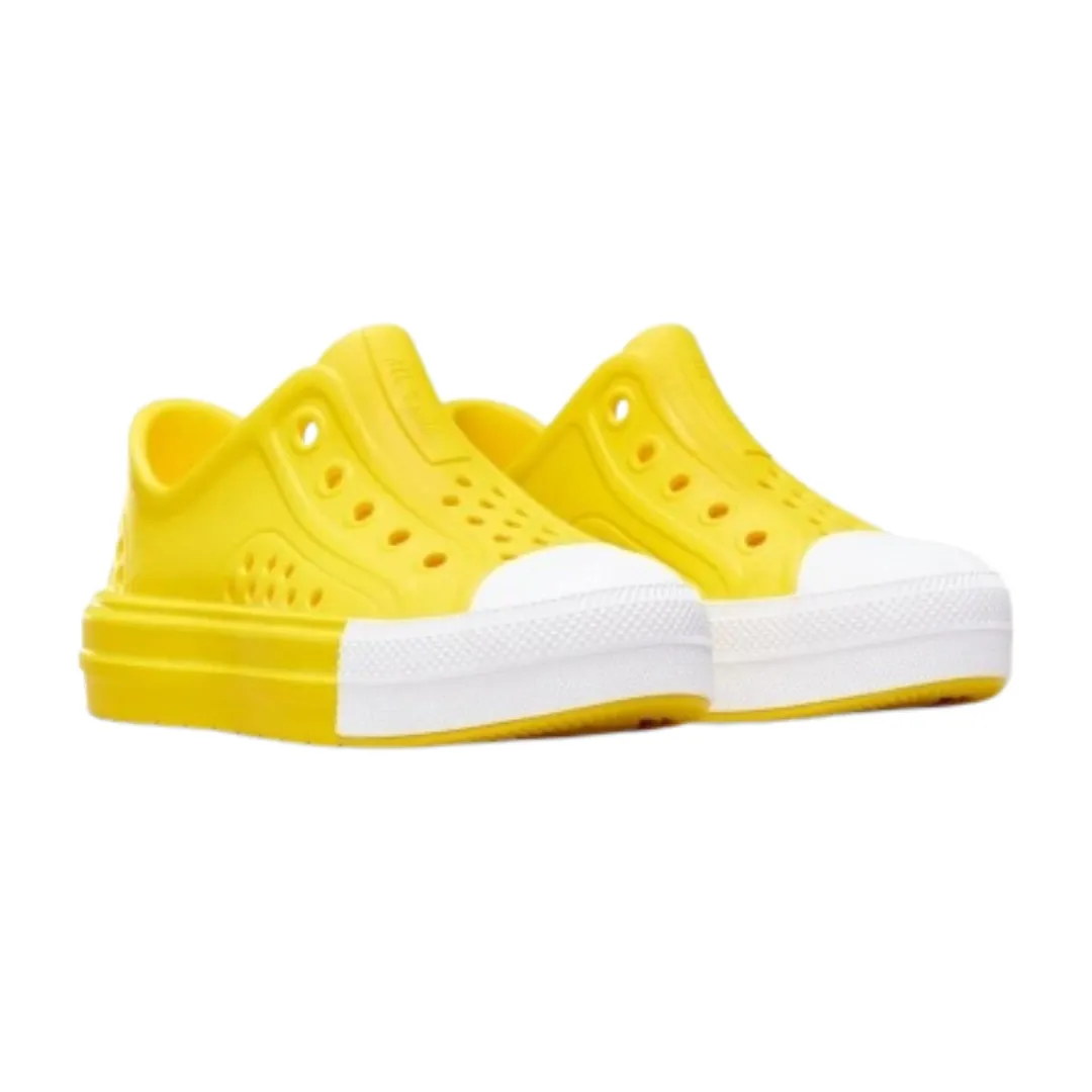 Converse - Kid's Chuck Taylor All Star Play Lite CX Low PS 'Dandy Lion Yellow' - Dandy Lion Yellow / Dandy Lion / White