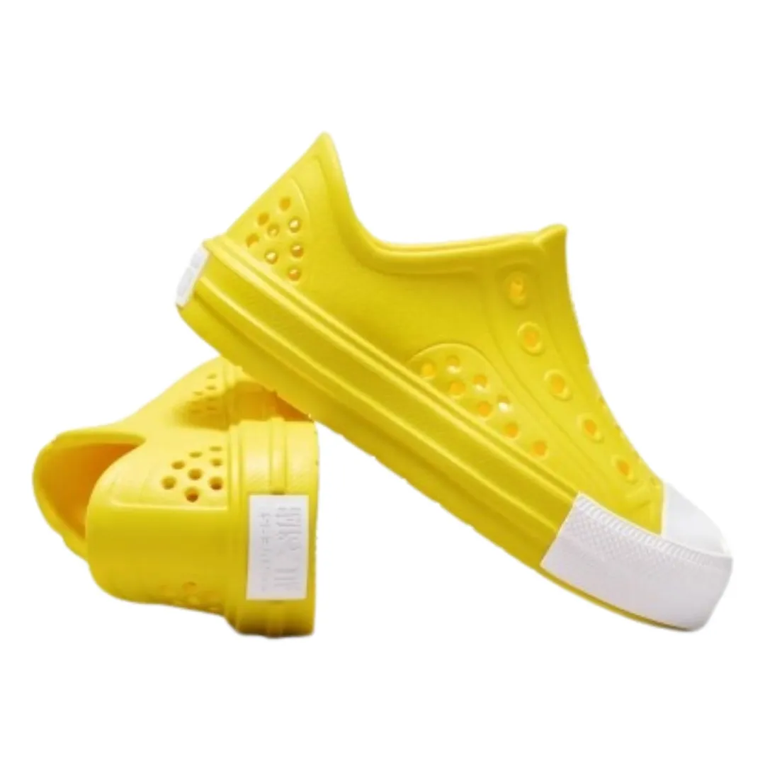 Converse - Kid's Chuck Taylor All Star Play Lite CX Low PS 'Dandy Lion Yellow' - Dandy Lion Yellow / Dandy Lion / White