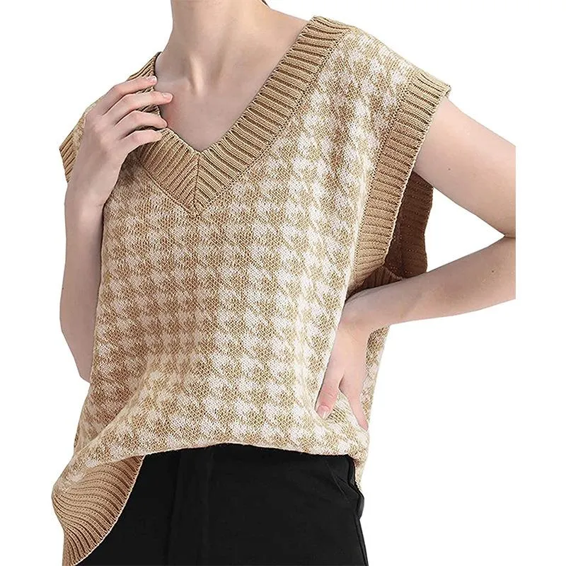 Fashion Sleeveless Women Knitting Vest
