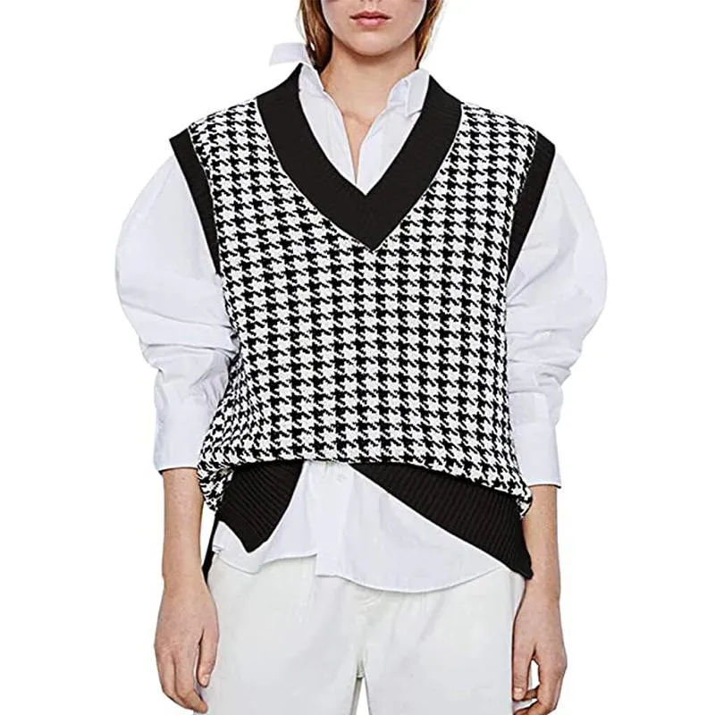 Fashion Sleeveless Women Knitting Vest