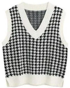 Fashion Sleeveless Women Knitting Vest