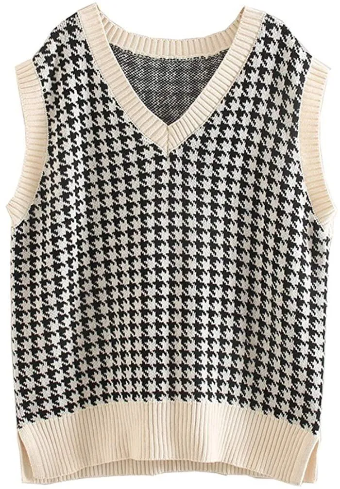 Fashion Sleeveless Women Knitting Vest