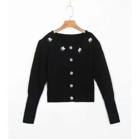 Floral Short Cardigans