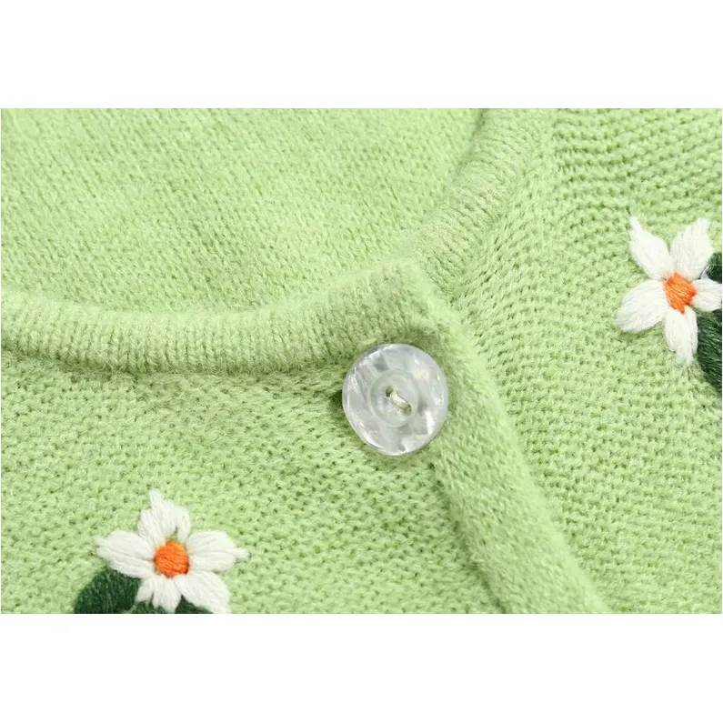 Floral Short Cardigans