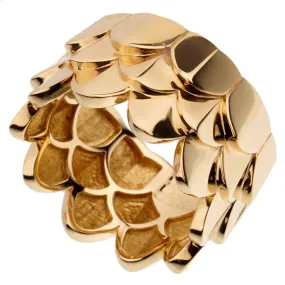 Fred of Paris Triple Arc Yellow Gold Band Ring Size 6