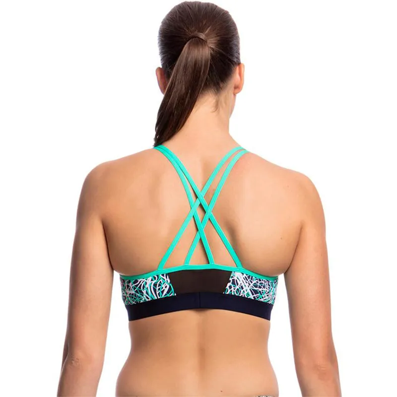 Funkita - So Vane - Ladies Bondage Active Crop Top