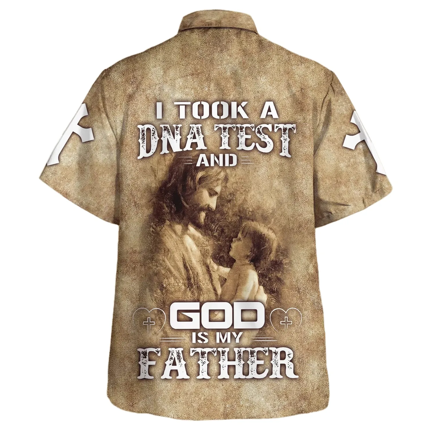 God Is My Father Jesus And Baby Hawaiian Shirts For Men And Women - Christian Hawaiian Shirt - Hawaiian Summer Shirts