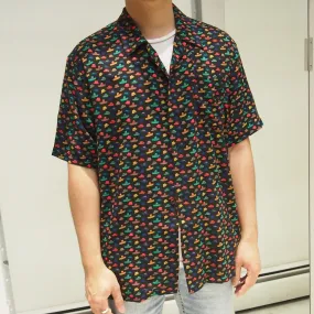 Hawaiian Hat Print Shirt