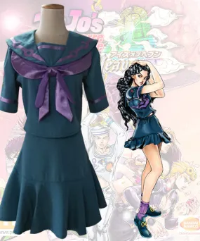 JoJo's Bizarre Adventure Yukako Yamagishi Cosplay Costume
