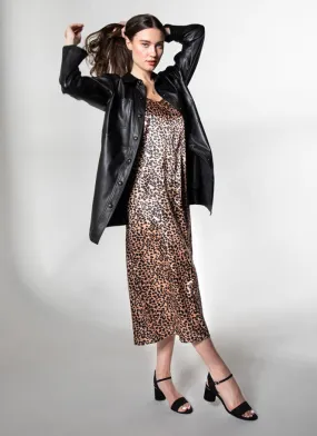Long Satin Slip Dress