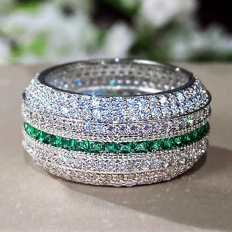 Luxury Cubic Zirconia Promise Rings for Women
