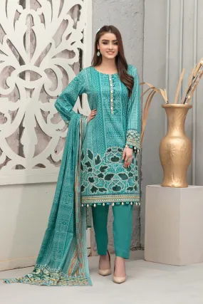 Mahjabeen by Tawakkal Stitched 3 Piece Digital Printed Lawn Collection'2022-D-6754