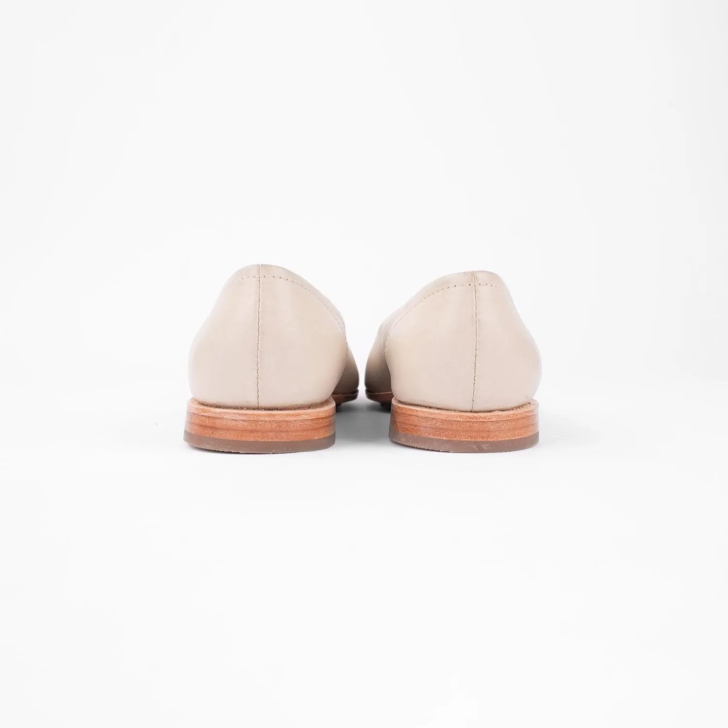 MK22910  - Rumi Flats Bone [Women's Leather Shoes]
