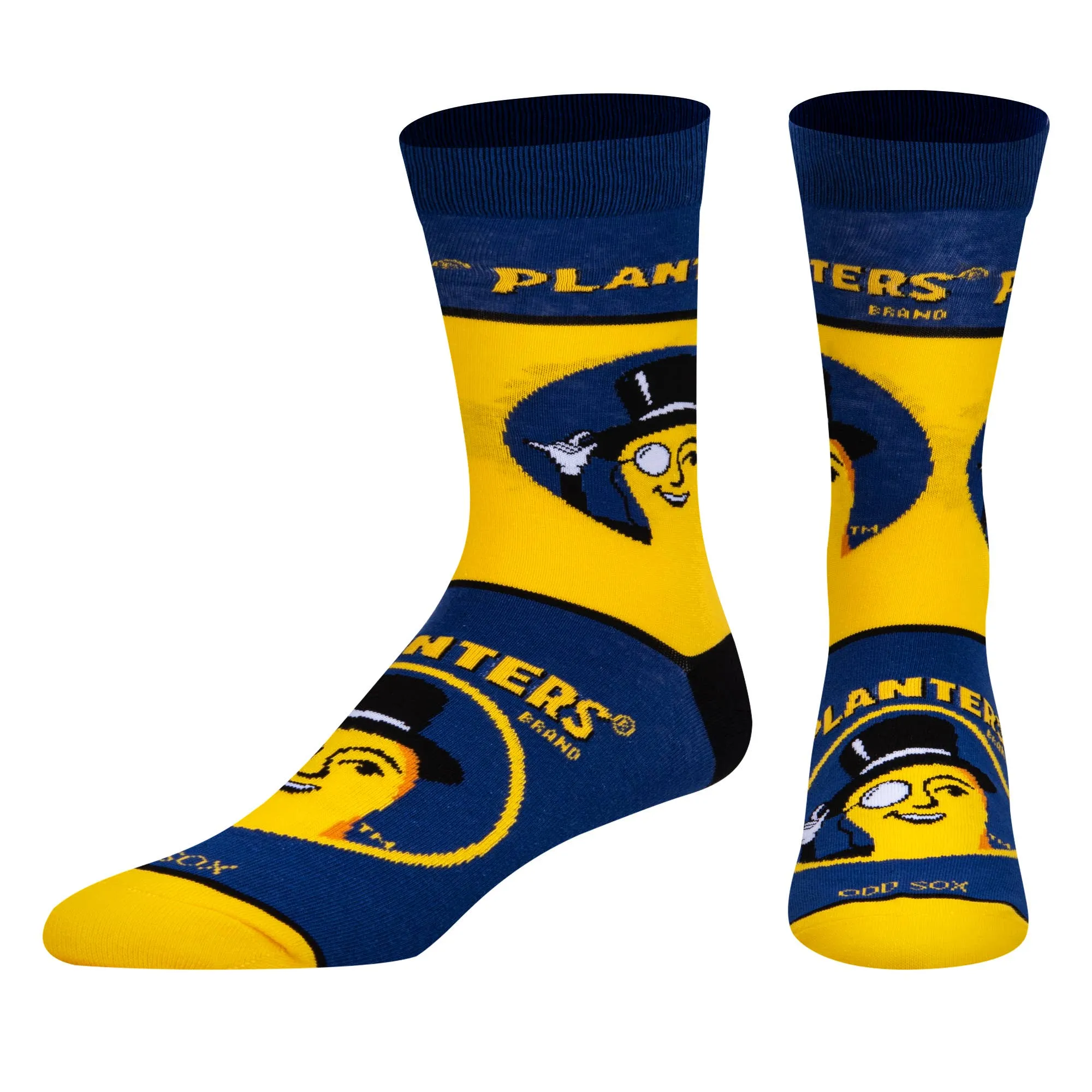Mr Peanut - Mens Crew Folded