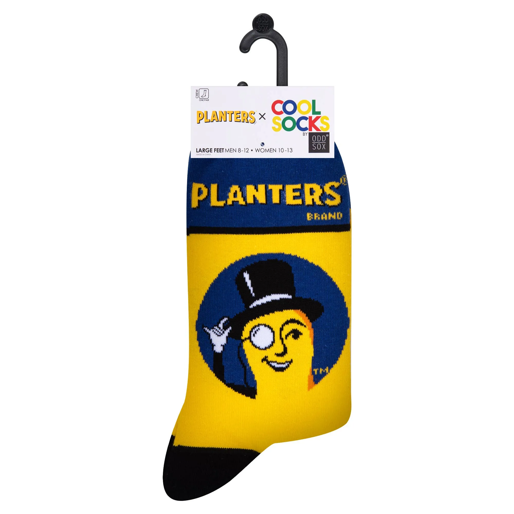 Mr Peanut - Mens Crew Folded