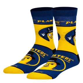 Mr Peanut - Mens Crew Folded