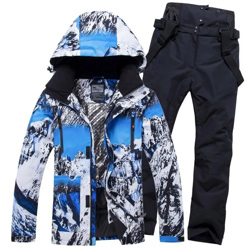 Outdoor Sports Snow Jackets Snowboarding Set