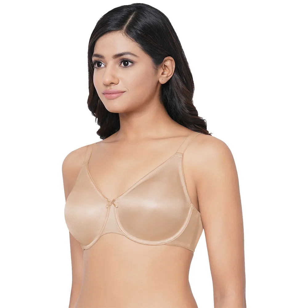 Pixie 2.0 Non Padded Wired Full Cup Everyday Wear Plus Size Full Support Minimizer Bra - Beige