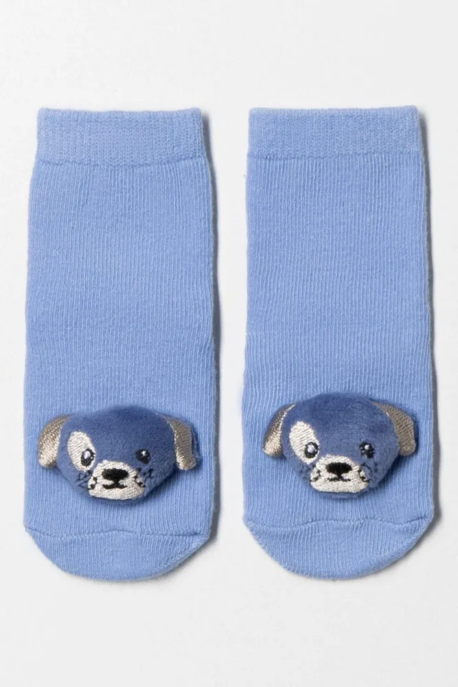 Puppy Socks Blue