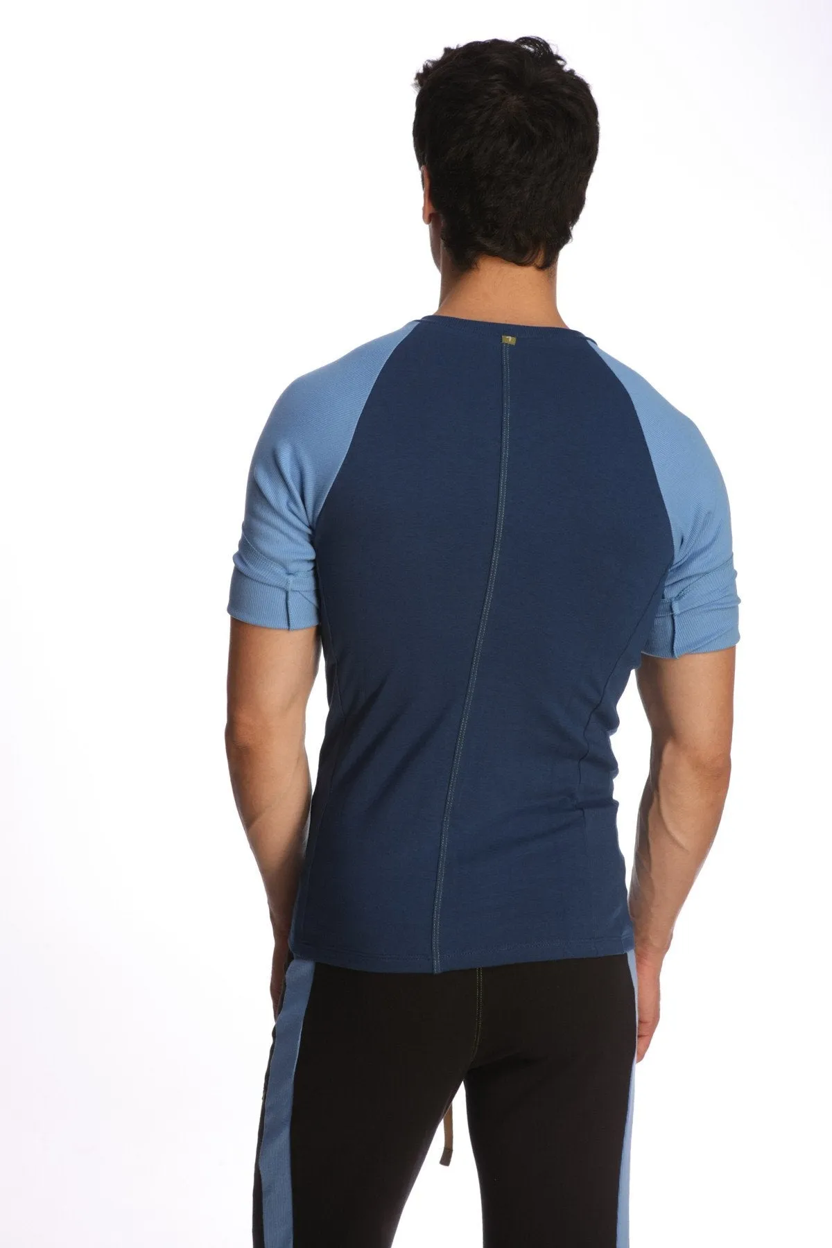 Raglan Virtual Crew Neck (Royal Blue)