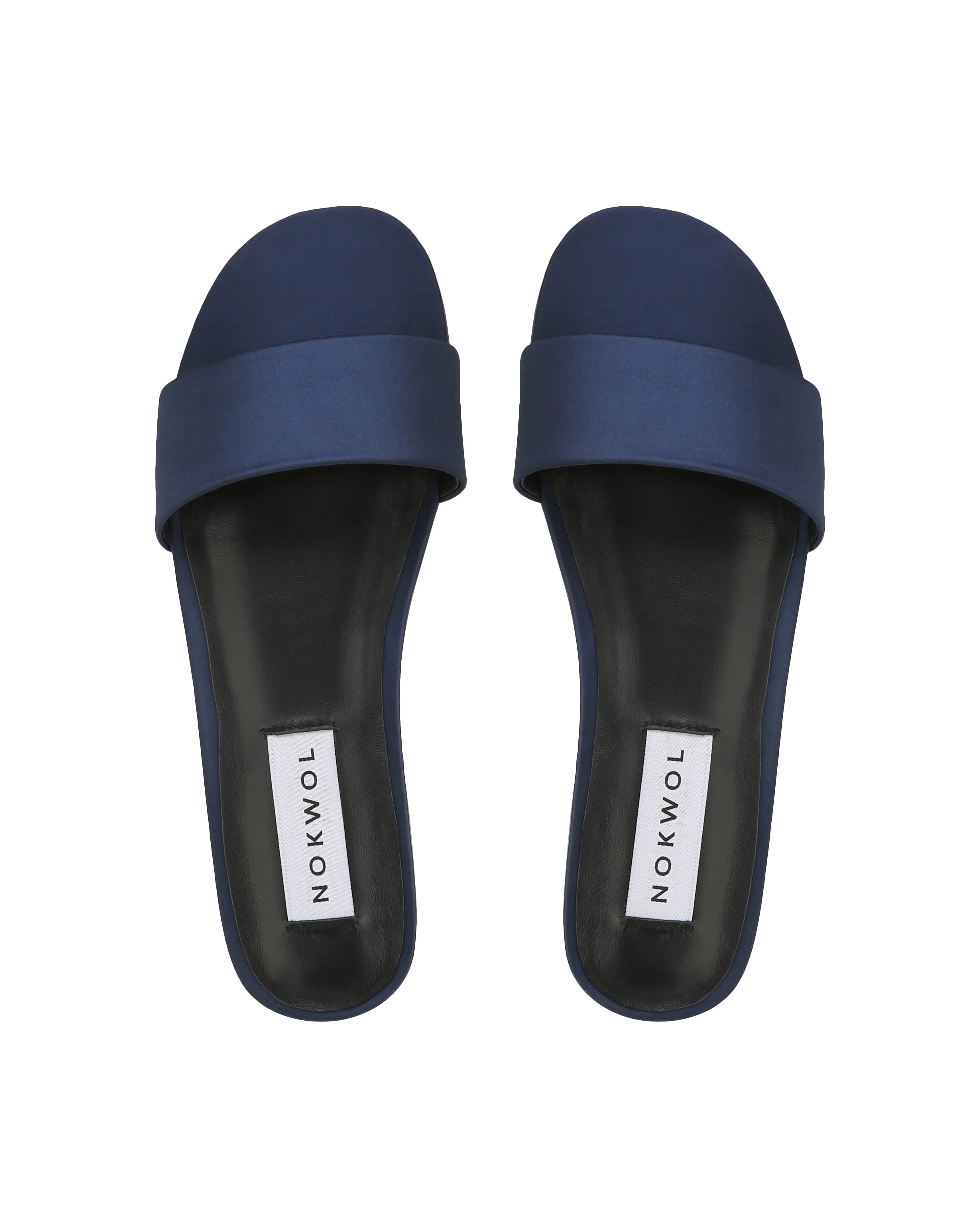 Rue Navy Satin