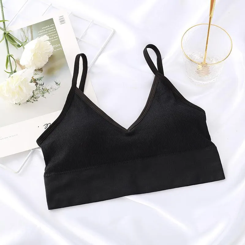 Seamless Underwear Female Crop Tops