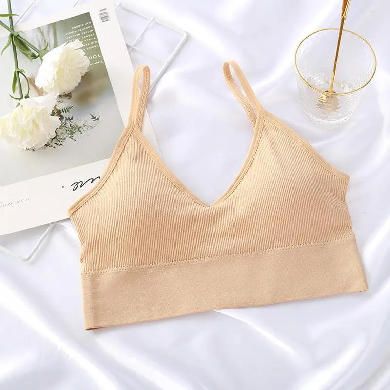 Seamless Underwear Female Crop Tops
