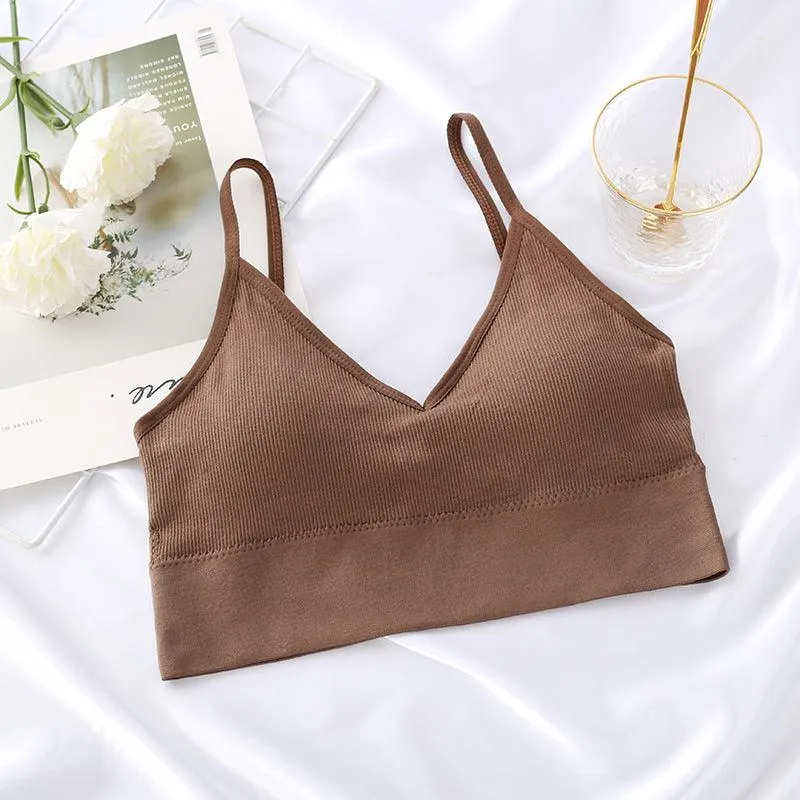 Seamless Underwear Female Crop Tops