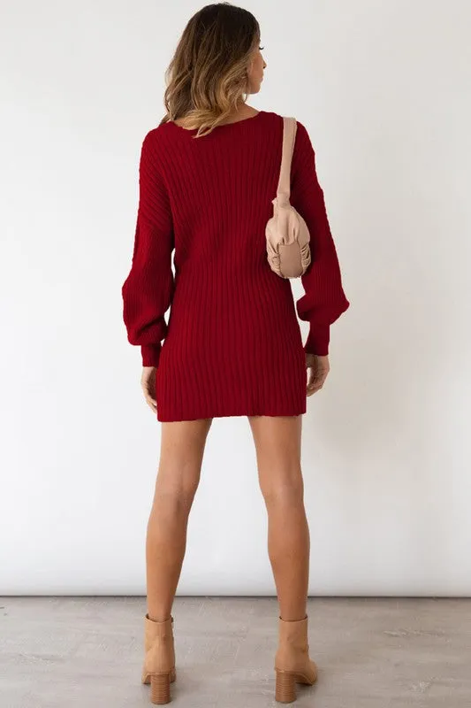 Sexy Sweaters Fashion Dress