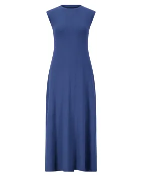 Sleeveless Rib Maxi Dress