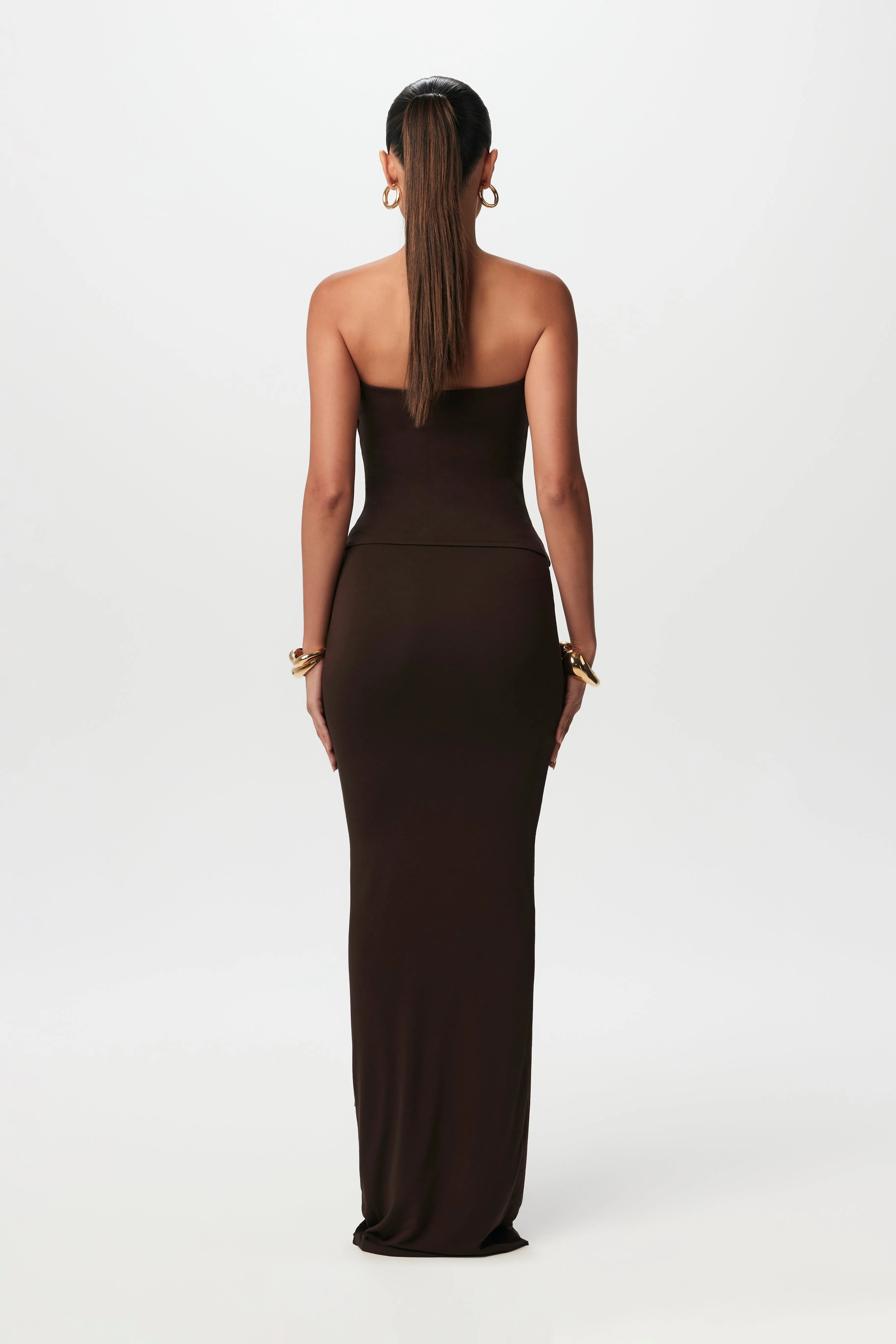 Smooth Draped Tube Top