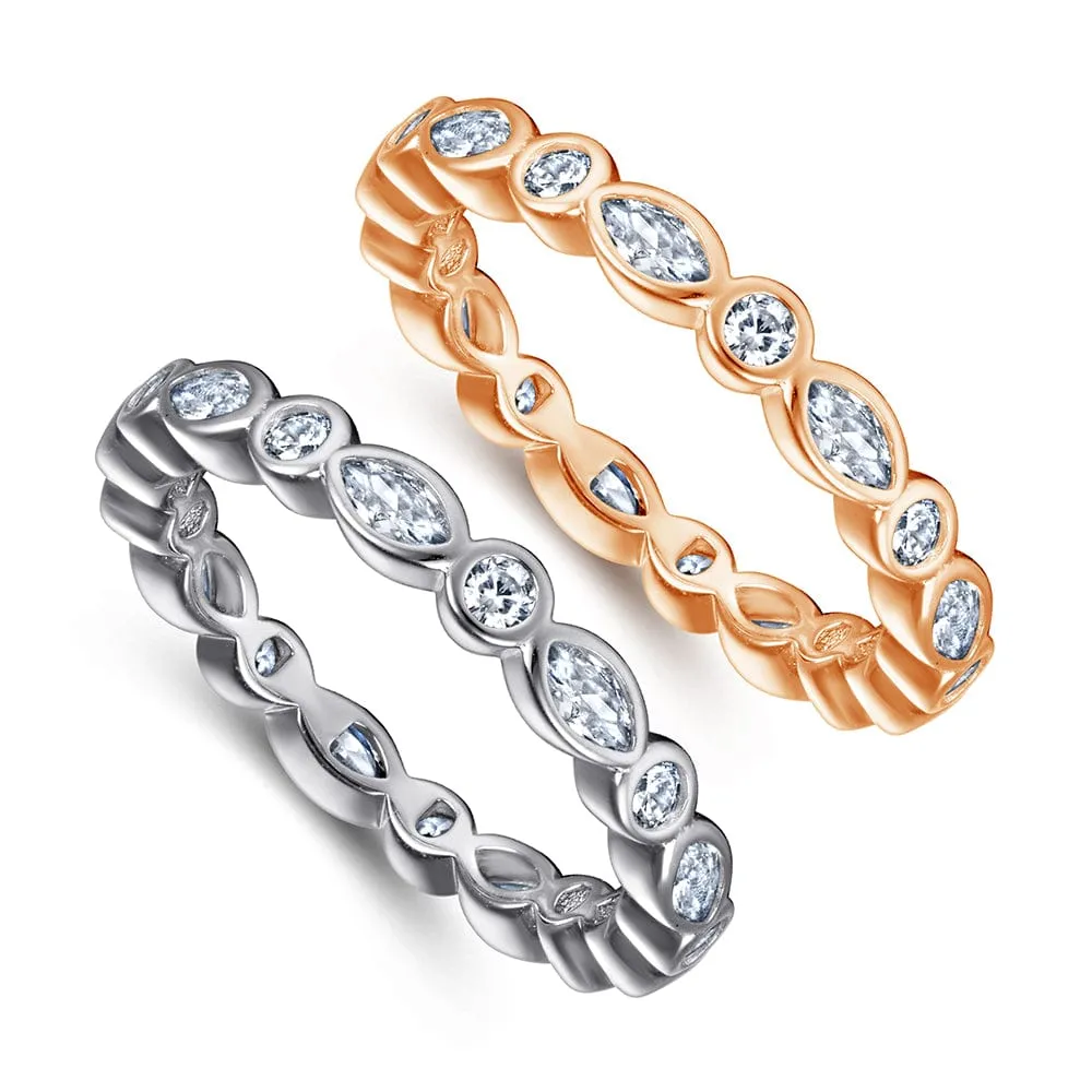 The Forever ring in silver